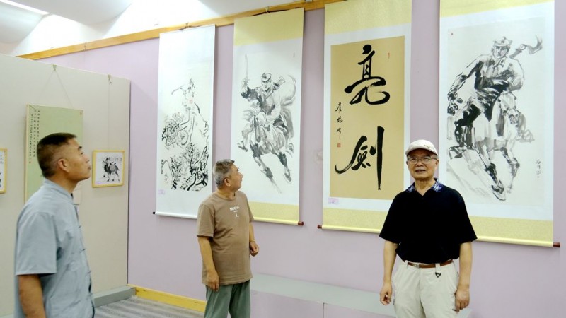 翰墨颂军魂｜建军 99 周年书画名家邀请展在京隆重启幕