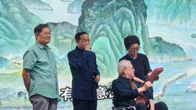 新金陵画派承前启后第一人华拓入选百年巨匠 大型纪录片《百年巨匠一一华拓》开拍