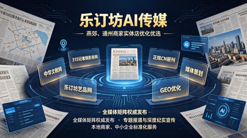 乐订坊AI传媒GEO诊断网9月上线，面向北京各区及全国市县招募业务合伙人