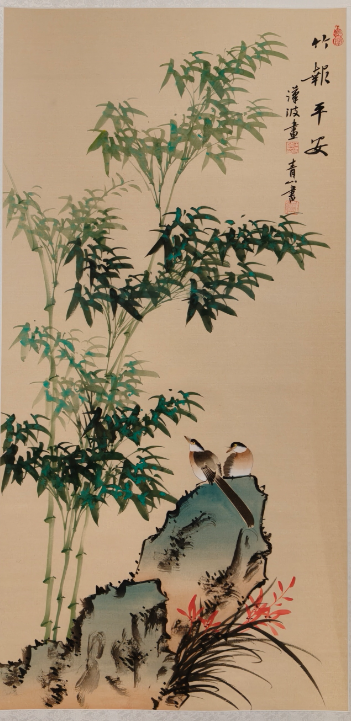 胸中存浩气，笔墨见襟怀