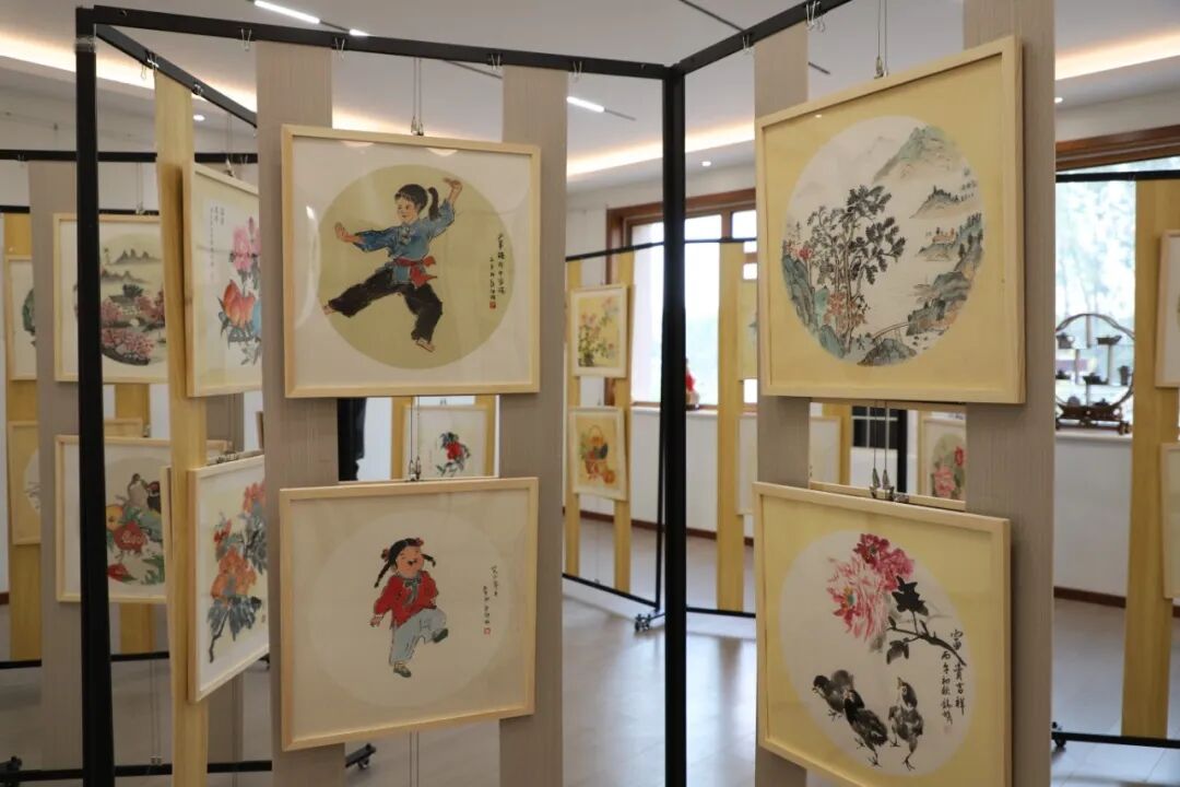 第十四届“大美平谷·水墨周庄”书画展开幕
