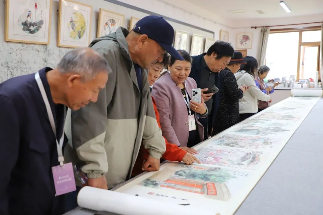 第十四届“大美平谷·水墨周庄”书画展开幕